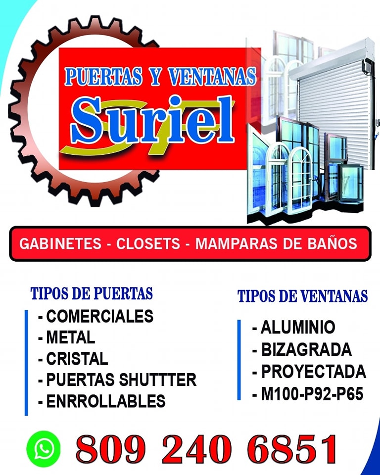 Puertas y ventanas suriel tiendas taller carpinteria de aluminio pvc fabricación instalación reparación profesional vidrio acero inoxidable todo las terrenas samana rd (02)